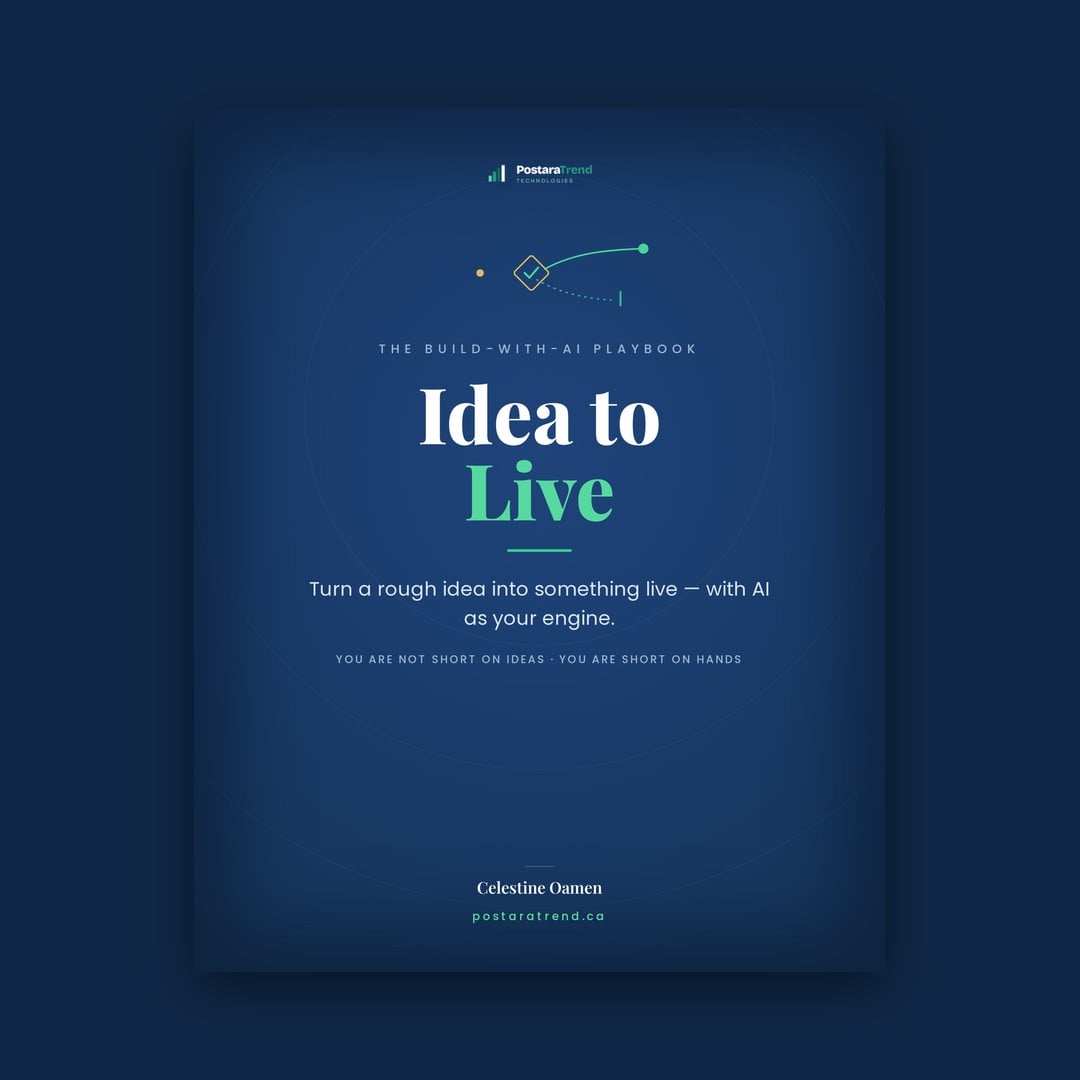 Idea to Live — the build-with-AI playbook to turn a rough idea into something live the same day
